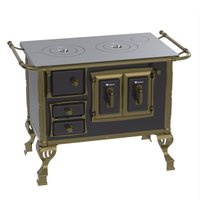 Fogao a Lenha Venax n 1 Colonial Preto SD