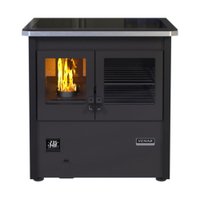 Fogao a Pellets Venax n 1 Le Corbusier Preto 220V