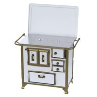 Fogao a Lenha Venax n 1 Renaissance Chapa de Aluminio Branco SE