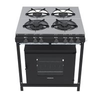 Fogão a Gas Industrial 4 Bocas Venax NFFI430-2 Gourmet