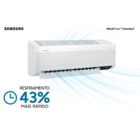 Ar condicionado Split Samsung WindFree Connect 9.000BTUs Quente e Frio AR09BSEAAWK