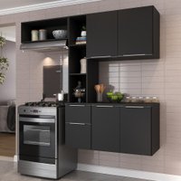 Armário de Cozinha Compacta com Balcão Sofia Multimóveis V2002