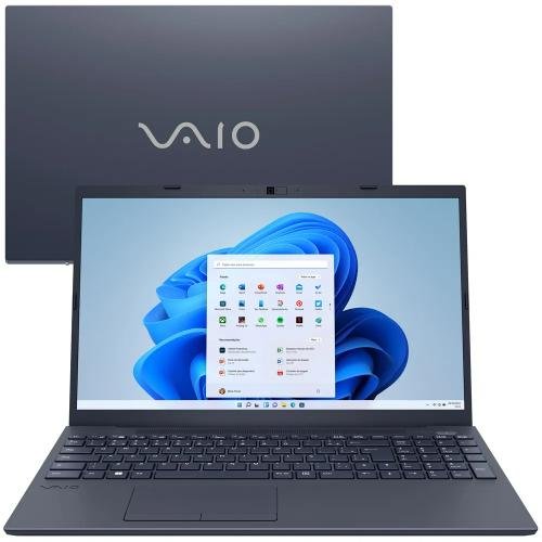 Notebook - Vaio Vjfe59f11x-b0711h Amd Ryzen 7 5700u 1.80ghz 8gb 512gb Ssd Amd Radeon Graphics Windows 11 Home Fe15 15,6