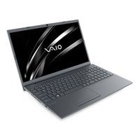 Notebook VAIO FE15 AMD Ryzen 7 Linux Debian 10 32GB 512GB SSD Full HD - Prata Titânio