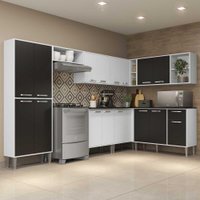 Cozinha Completa c/ Armário e Balcão Xangai Soul Multimóveis