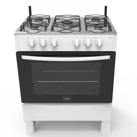 Fogão 5 Bocas a Gás Realce Bivolt CR202 Branco