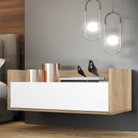 Mesa de Cabeceira 80cm Suspensa V4004 Multimóveis