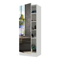 Sapateira 1 Porta com Espelho Jade Plus Multimóveis V6007
