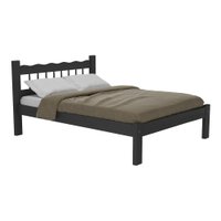 Cama Casal Madeira Maciça para Colchão 128/138X188cm Capri Multimóveis VCR4140