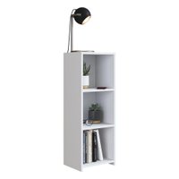 Mesa de Cabeceira com Prateleiras Multimóveis CR35101 Branca