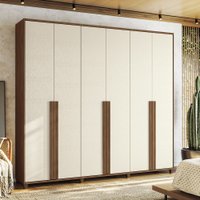 Guarda Roupa 6 Portas com Pés Ávila Santos Andirá - 619926