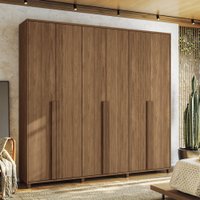 Guarda Roupa 6 Portas com Pés Ávila Santos Andirá - 619927