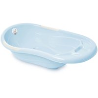 Banheira Adoleta Bebê Azul Infantil 22 litros Aconchego Cajovil Simples Banho