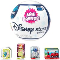Bolinha 5 Surpresas Mini Brands Disney Brinquedo Infantil Xalingo Miniaturas Colecionáveis