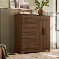 Cômoda 2 Portas 8 Gavetas Verona New Plus Albatroz 622039