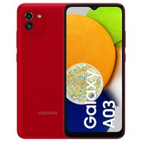 Usado: Samsung Galaxy A03 64GB 4GB RAM Vermelho	 Muito Bom - Trocafone