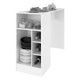 Balcão/Bancada de Cozinha com Armário e Adega Multimóveis CR20116 Branco