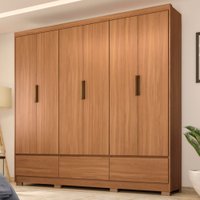 Guarda-Roupa Casal Himalaia 6 Portas 3 Gavetas