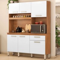 Cozinha Compacta Álamo 6 Portas 1 Gaveta