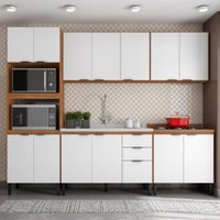 Cozinha Completa Firenze 14 Portas 2 Gavetas