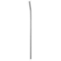 Conjunto 20 Canudos  Curvado De Aço Inox 6,3mm 21cm Reutilizável Ecológico