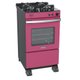 Fogao a Gas 4 Bocas Venax Gaudi Vetro Vitreo Pink 127V