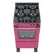 Fogao a Gas 4 Bocas Venax Gaudi Vetro Vitreo Pink 127V