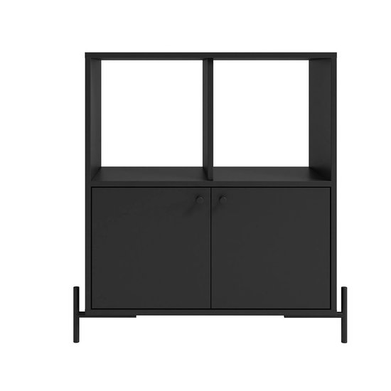 Rack em MDP com 2 Portas e 2 Nichos para Tvs de Até 24 Polegadas BRV Móveis