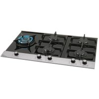 Cooktop a Gás 5 bocas Mesa Vidro Platinium Fischer