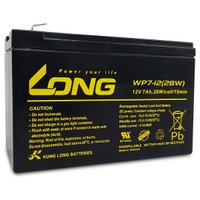 Bateria Selada para Nobreak Long, 12V 7Ah - WP7-12(28W)