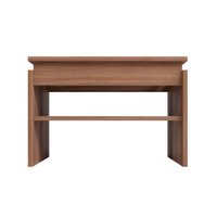 Mesa de Centro em MDP com 1 Prateleira BRV Móveis - Castanho