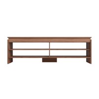 Banco em MDP com 4 Nichos e 1 Prateleira BRV Móveis - 621372