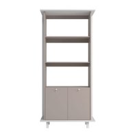 Estante em MDP com 2 Portas e 3 Prateleiras BRV Móveis - 621385