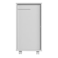 Balcão em MDP com 1 Porta 1 Prateleira e 4 Pés com Rodízios BRV Móveis - 621386