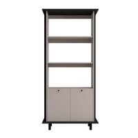 Estante em MDP com 2 Portas e 3 Prateleiras BRV Móveis - 621387
