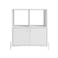 Rack em MDP com 2 Portas e 2 Nichos para Tvs de Até 24 Polegadas BRV Móveis - 621421
