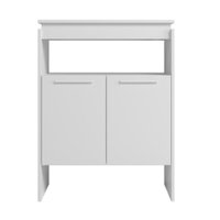 Balcão em MDP com 2 Portas e 2 Prateleiras BRV Móveis - 621487