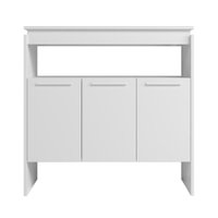 Balcão em MDP com 3 Portas e 1 Prateleira BRV Móveis - 621488