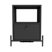 Mesa Lateral em MDP com 1 Gaveta 1 Prateleira e 1 Nicho BRV Móveis - 621496