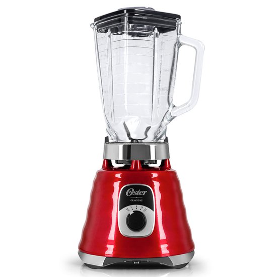 Liquidificador Oster Clássico Vermelho Oster 1,25L 110V BLST4126R-017
