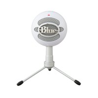 Microfone Condensador Logitech USB Blue Snowball iCE - Branco 988-000070