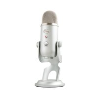 Microfone Condensador USB Blue Yeti - Prata 988-000103