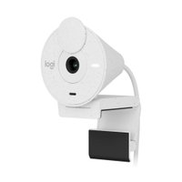 Webcam Logitech Brio 300 Full HD USB-C Branco - 960-001440