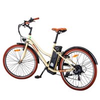 Bicicleta Elétrica Atrio Miami Aro 26 Retrô 350w 7.8ah 6v Shimano Bege - BI208