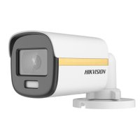 Câmera De Segurança Hikvision Turbo HD ColorVu Mini 2MP 2.8mm DS-2CE10DF3T-F