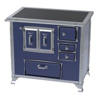Fogao a Lenha Venax GII n 2 Sec XVIII Premium Azul Gab SE
