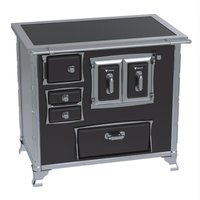 Fogao a Lenha Venax GII n 2 Sec XVIII Premium Preto Gab SD