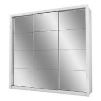 Guarda Roupa Casal Paula Super Glass - Carioca móveis