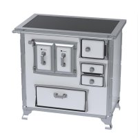 Fogao a Lenha GII N 1 Gab Sec Xviii Premium Branco