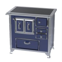 Fogao a Lenha GII N 1 Gab Sec Xviii Premium Azul Se